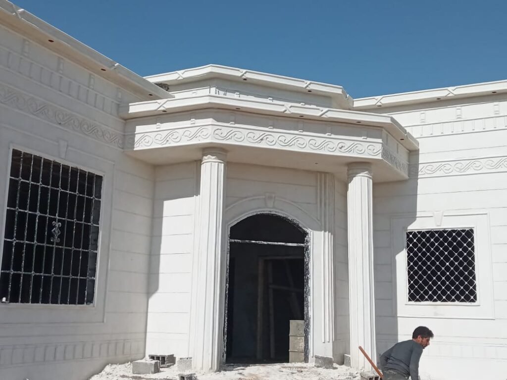 لياسة ملونة بحائل