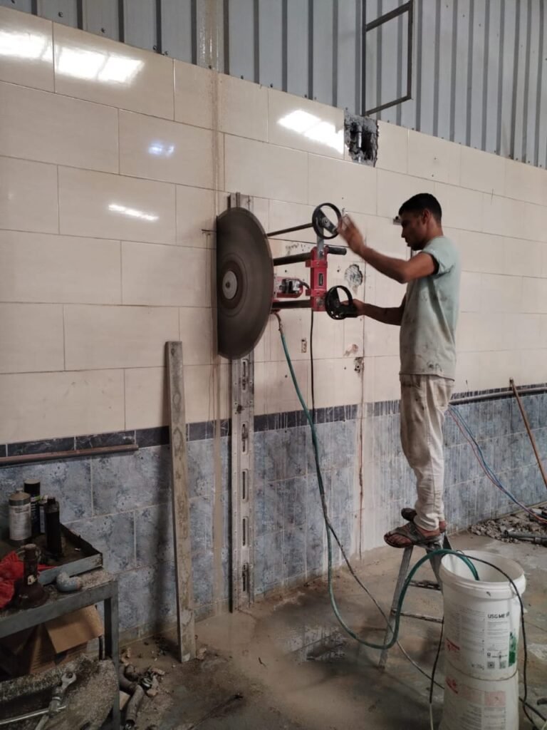 قص وتخريم جدران وخرسانه بحائل